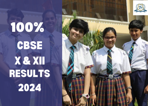 Sage International School achieved 100% results in the CBSE exams